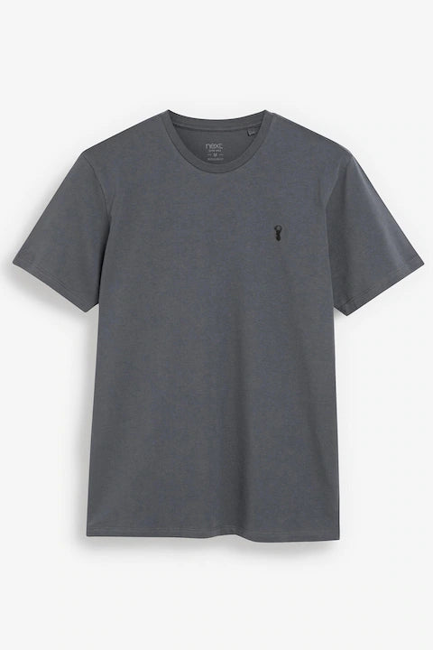 Next Solid Logo Regular Fit T-Shirt
