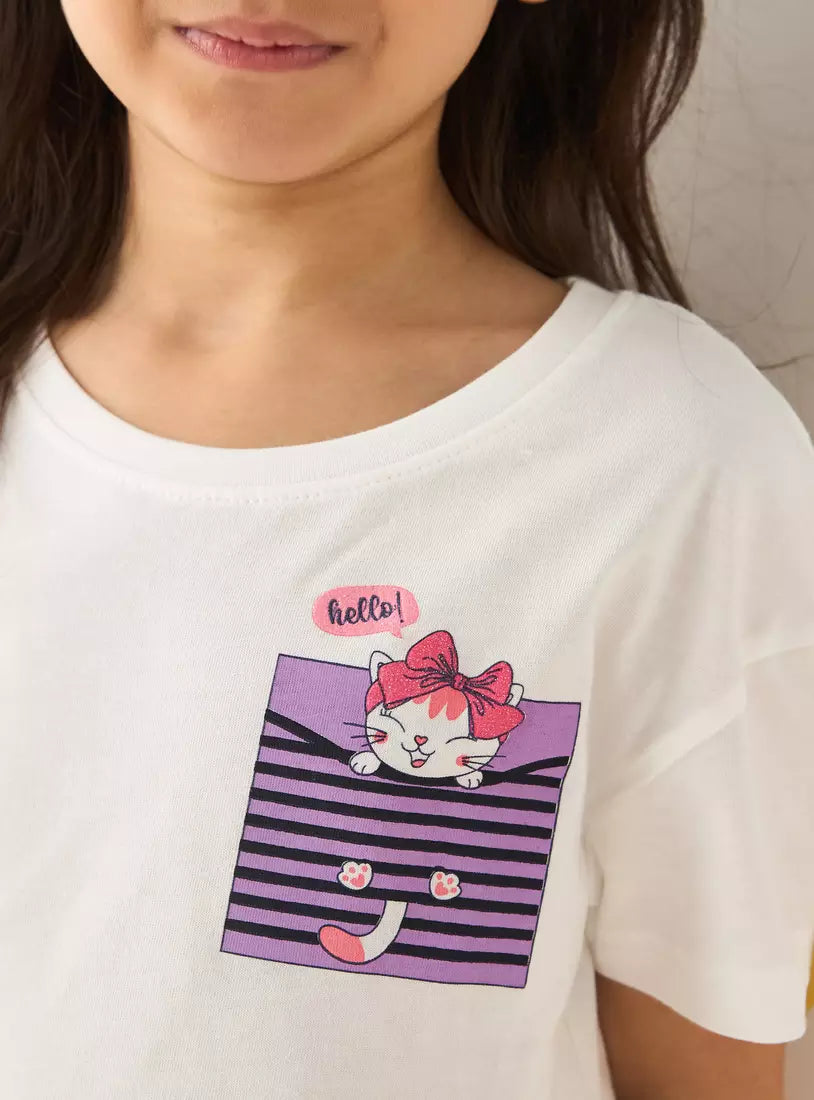 Max Printed Cotton T-shirt