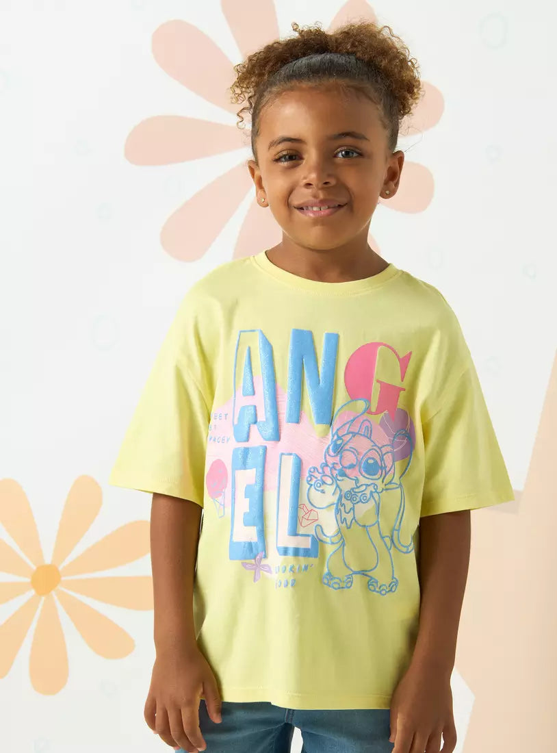 Max Angel Print T-shirt