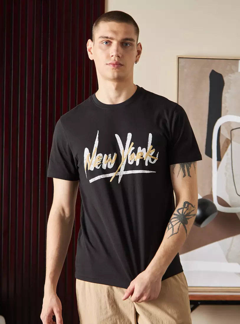Max Tokyo City Graphic Print T-Shirt
