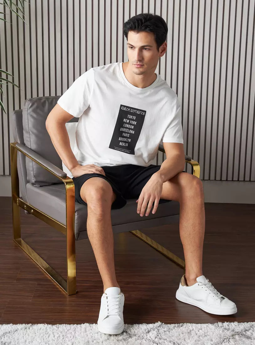 Max Typographic Print Better Cotton T-shirt