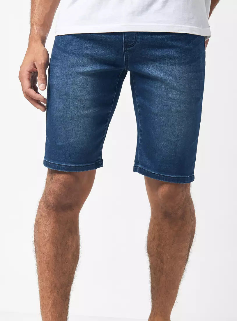 Max Pull-On Denim Shorts