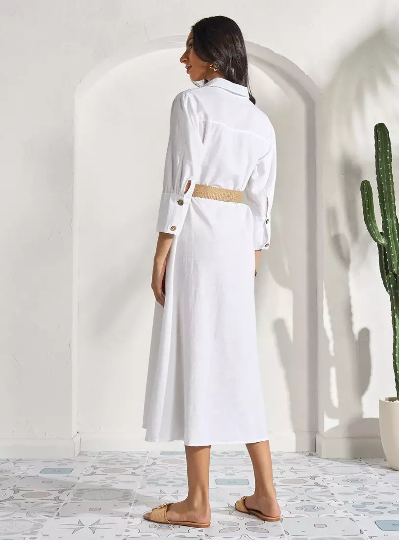 Max Plain Shirt Dress