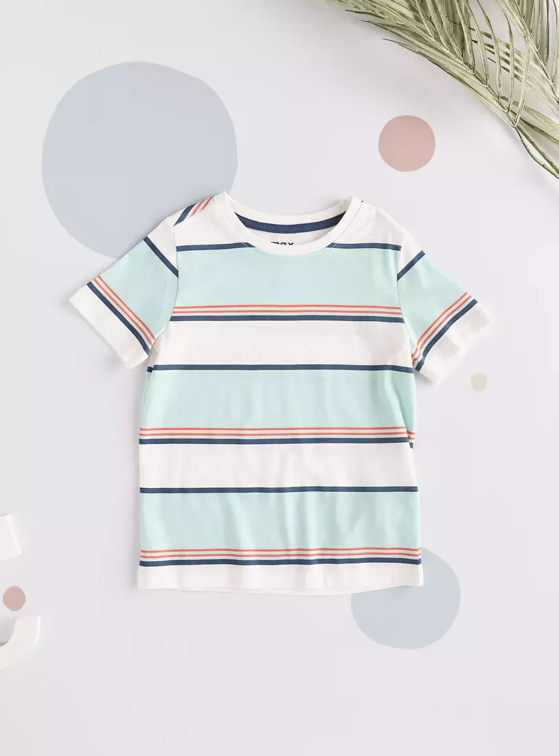 Max Striped Cotton T-shirt