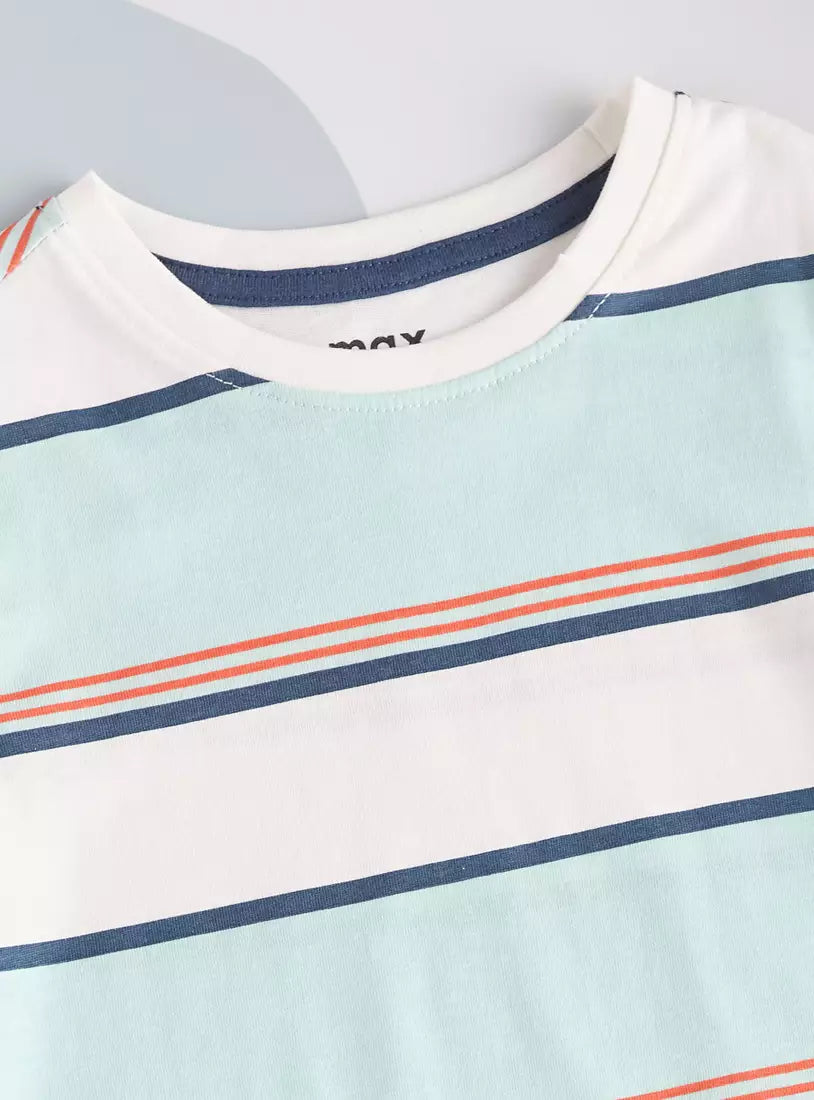 Max Striped Cotton T-shirt