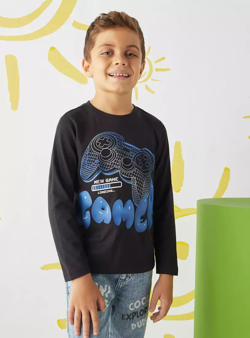 Max Gamer Print T-shirt