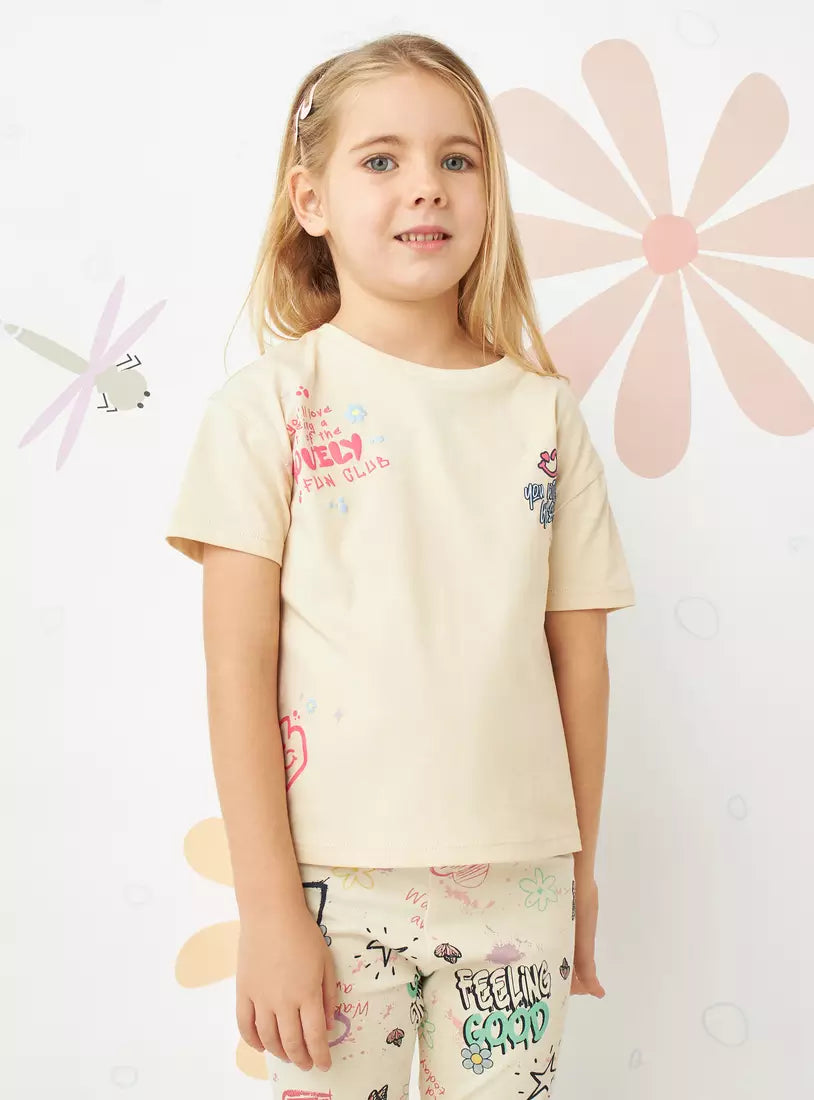 Max Printed T-shirt with Short Sleeves