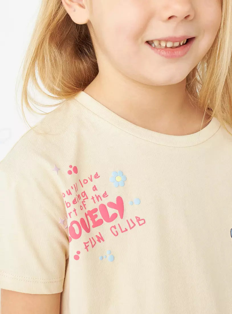 Max Printed T-shirt with Short Sleeves