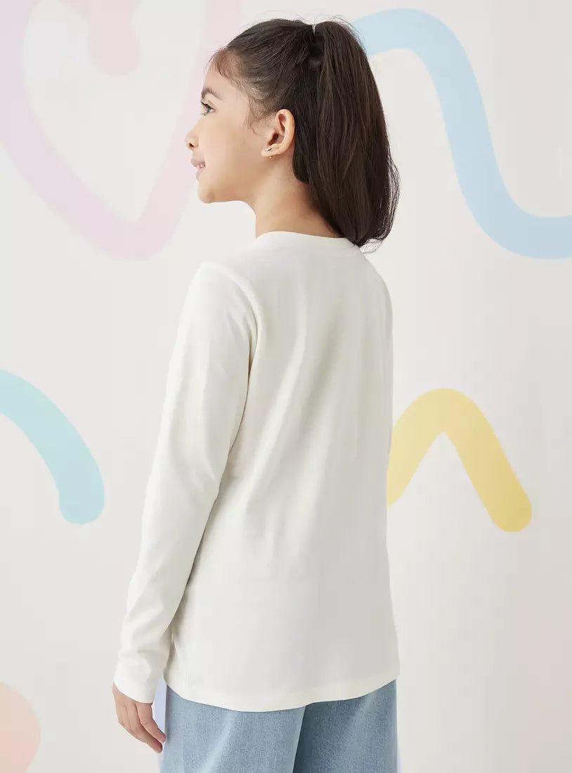 Max Slogan Print T-shirt