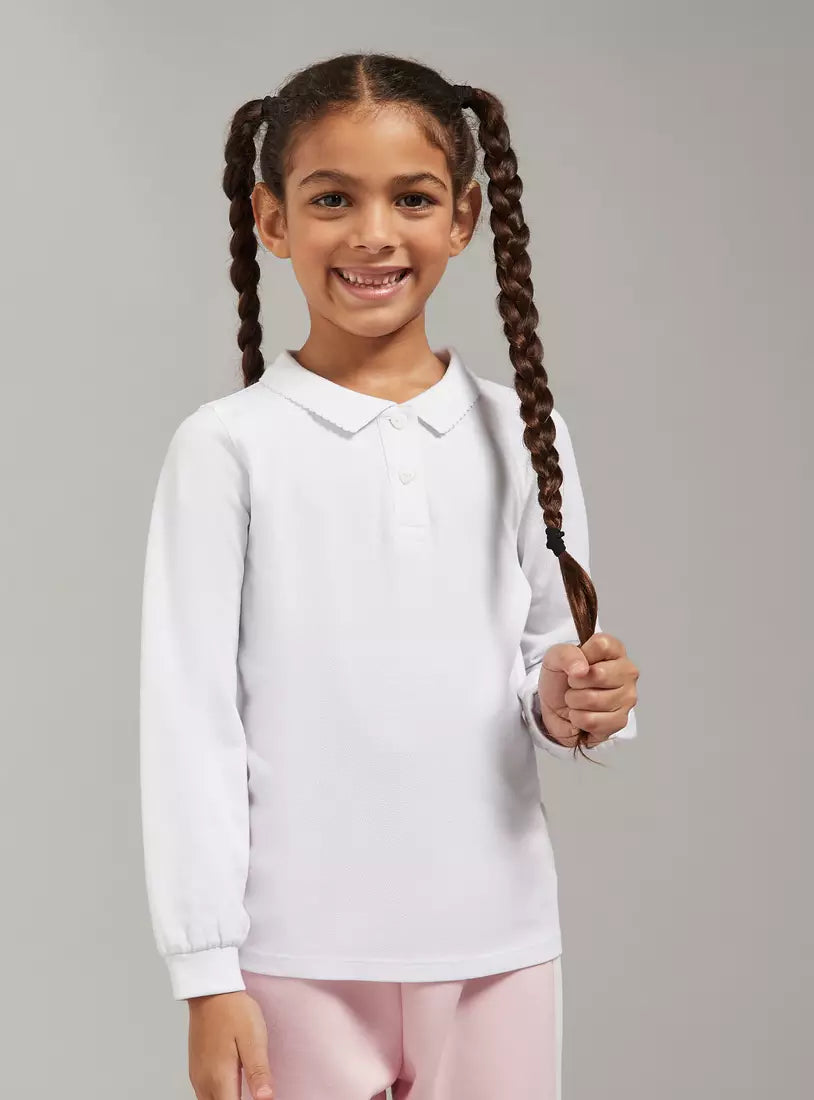 Max Pack of 2 - Plain Pique Polo T-shirt