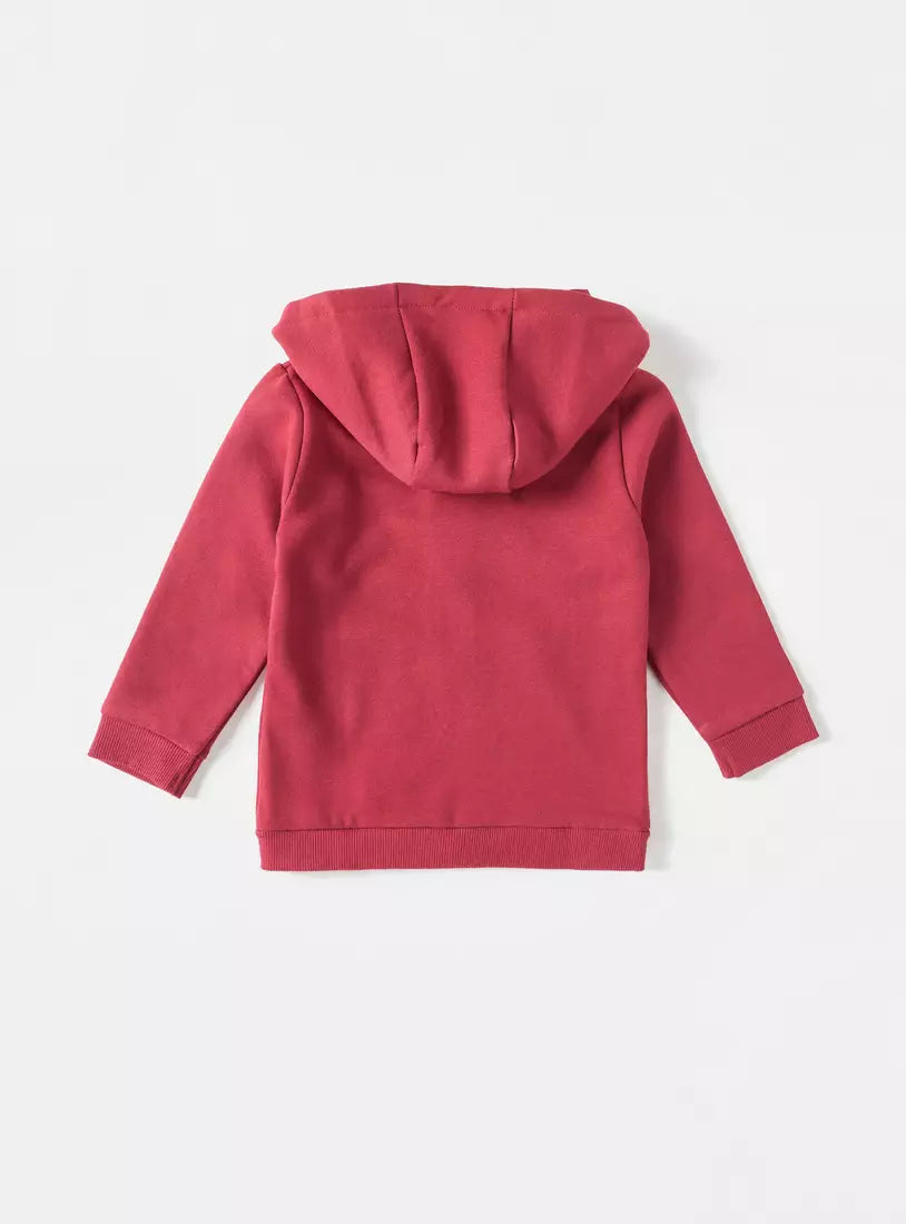 Max Plain Zip Through Hoodie