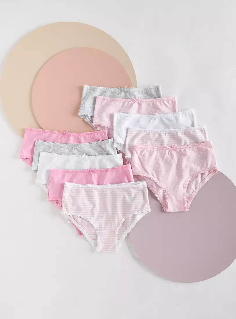 Max Pack of 10 - Printed Briefs