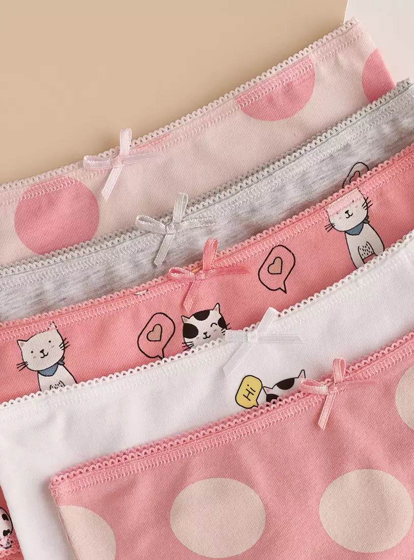 Max Pack of 5 - Printed Briefs