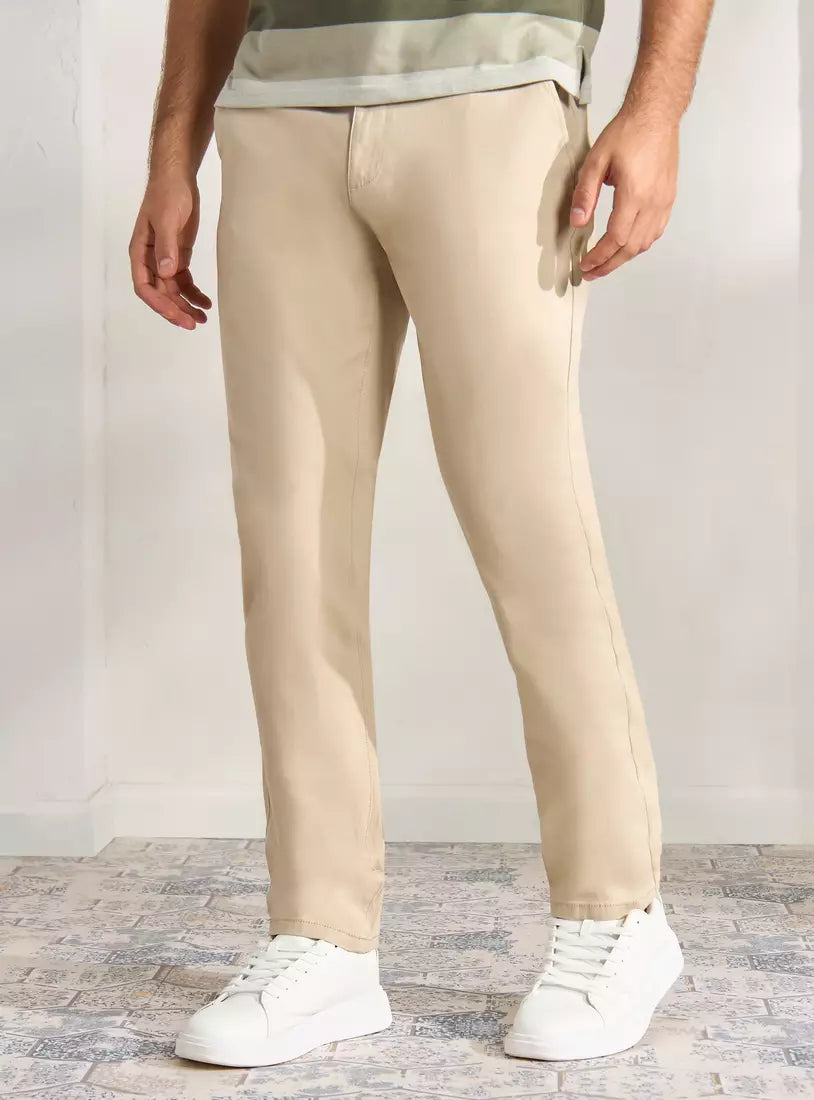 Max Plain Regular Fit Chino Pants