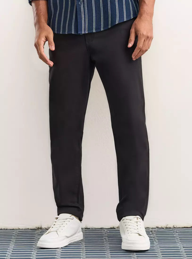 Max Slim Fit Plain Chino Pants