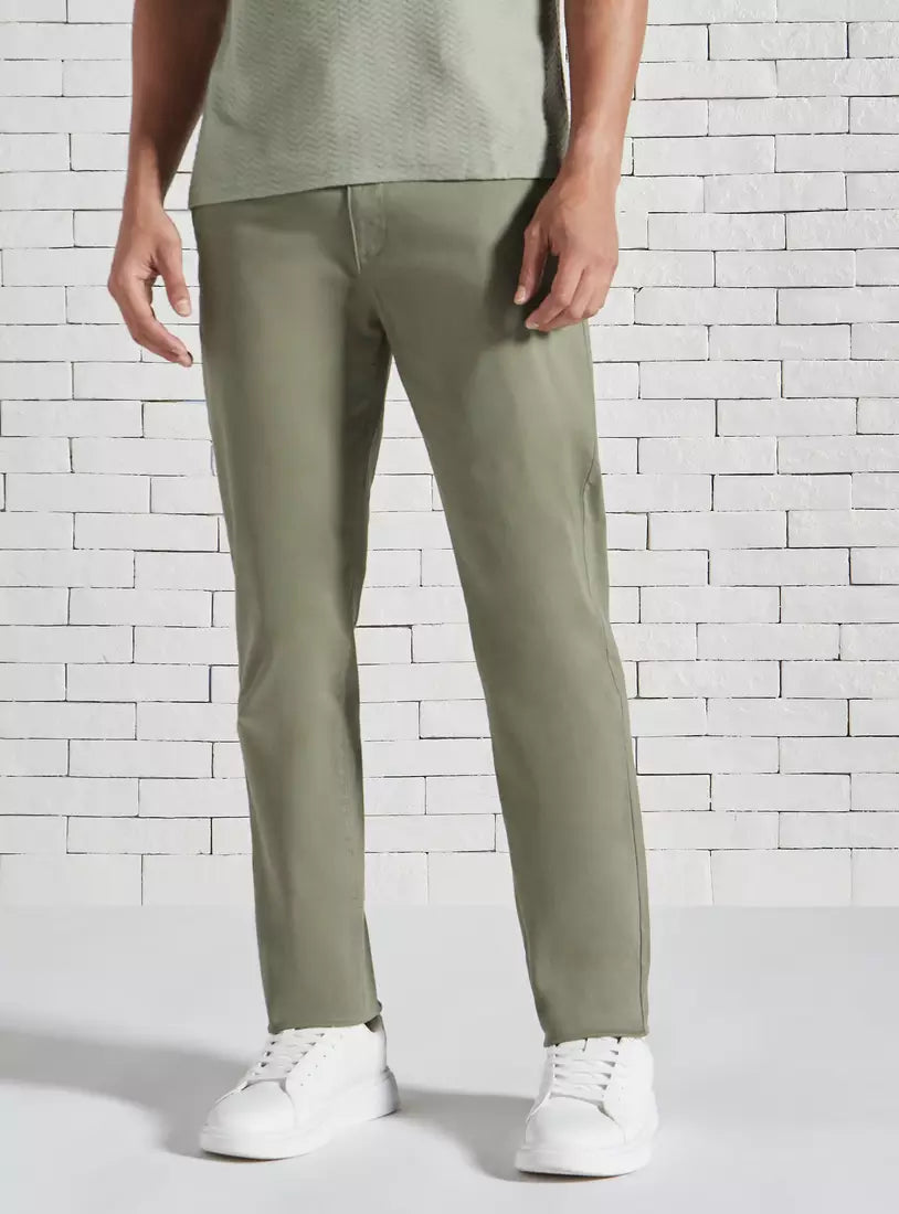 Max Slim Fit Plain Chino Pants