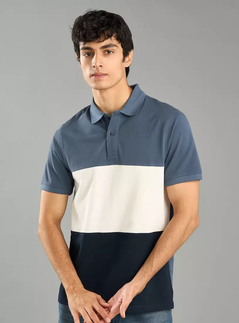 Max Colourblock Polo T-shirt
