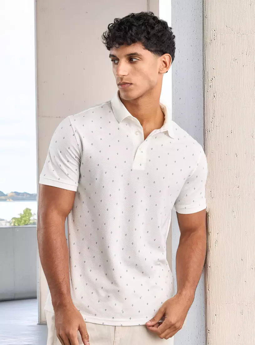 Max All-Over Print Polo T-shirt