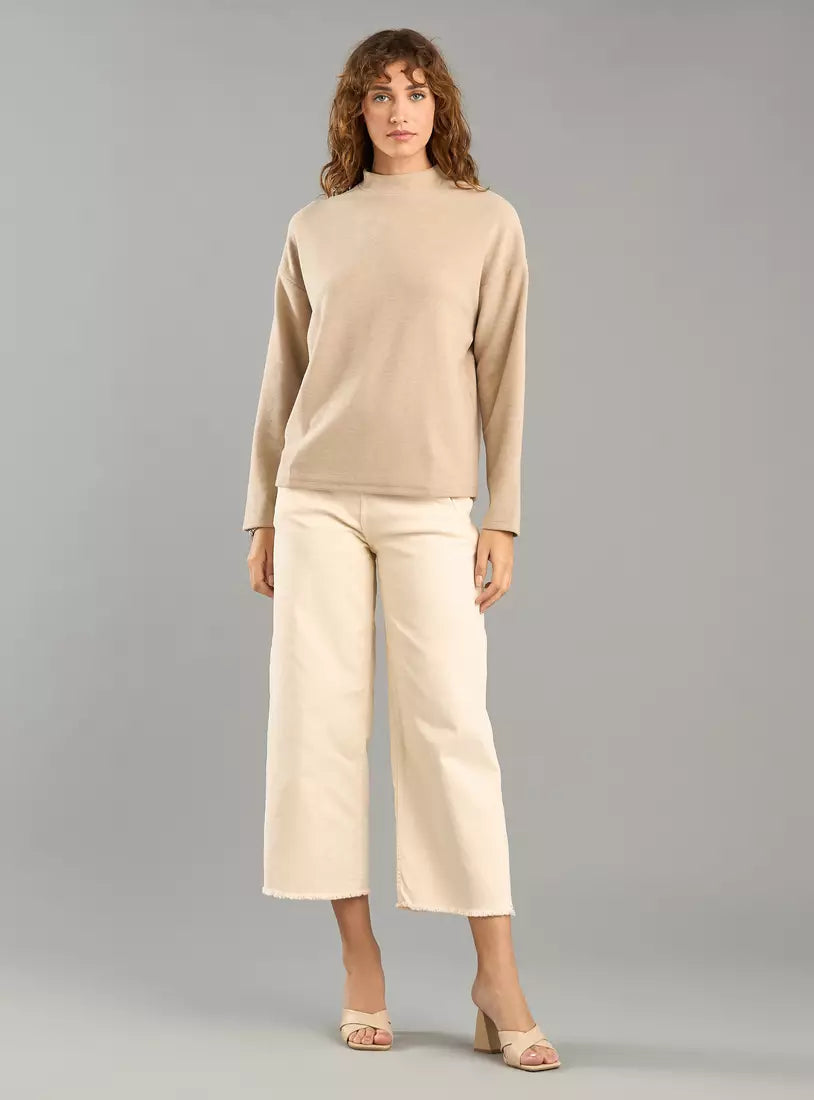 Max Plain Top with High Neck