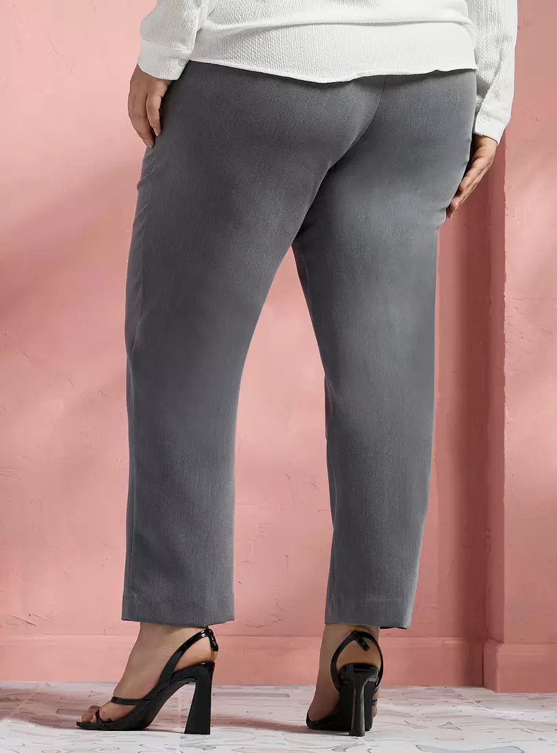 Max Plain Tapered Pants (Plus Size)