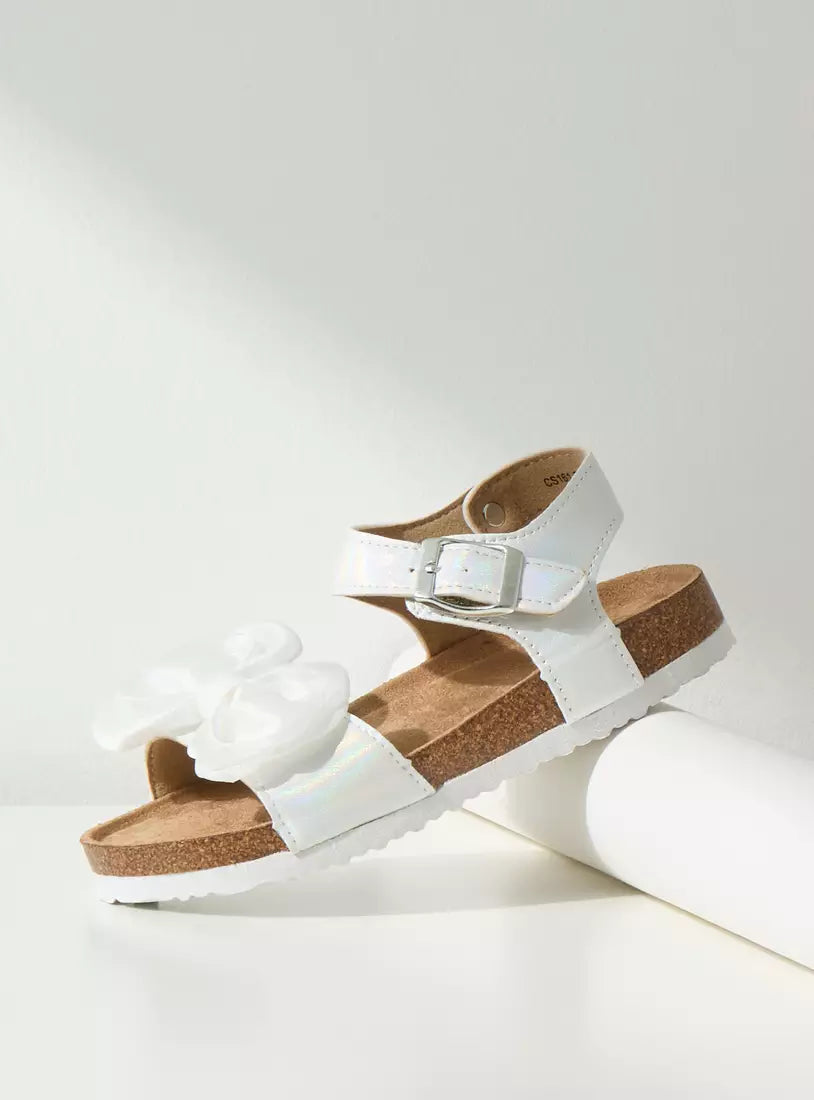 Max Bow Embellished Sandals