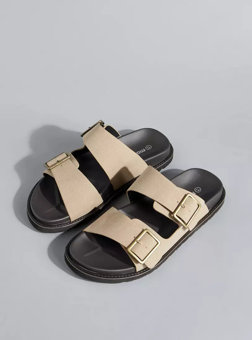 Max Plain Buckle Detail Sandals
