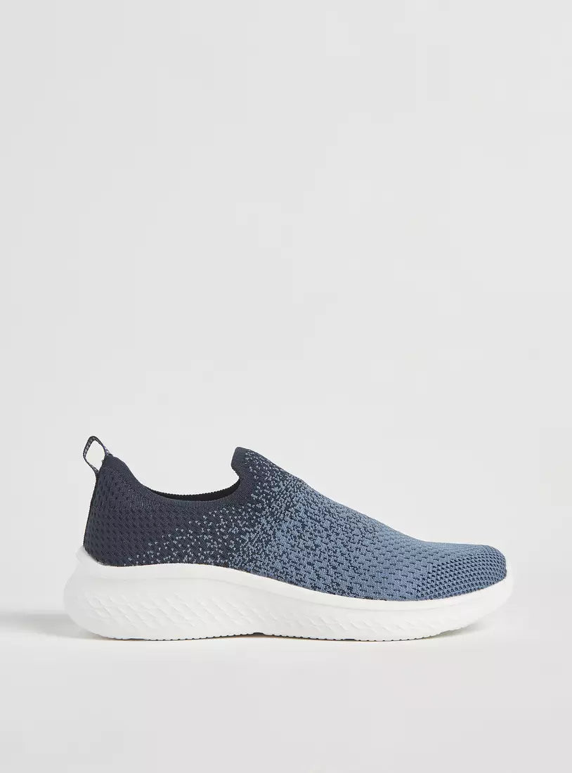 Max Textured Flynit Slip-On Sports Shoes