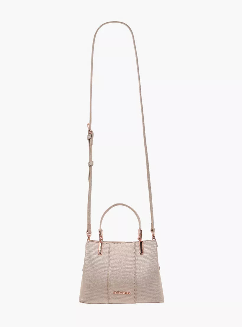 Flora Bella Textured Tote Bag with Double Handle