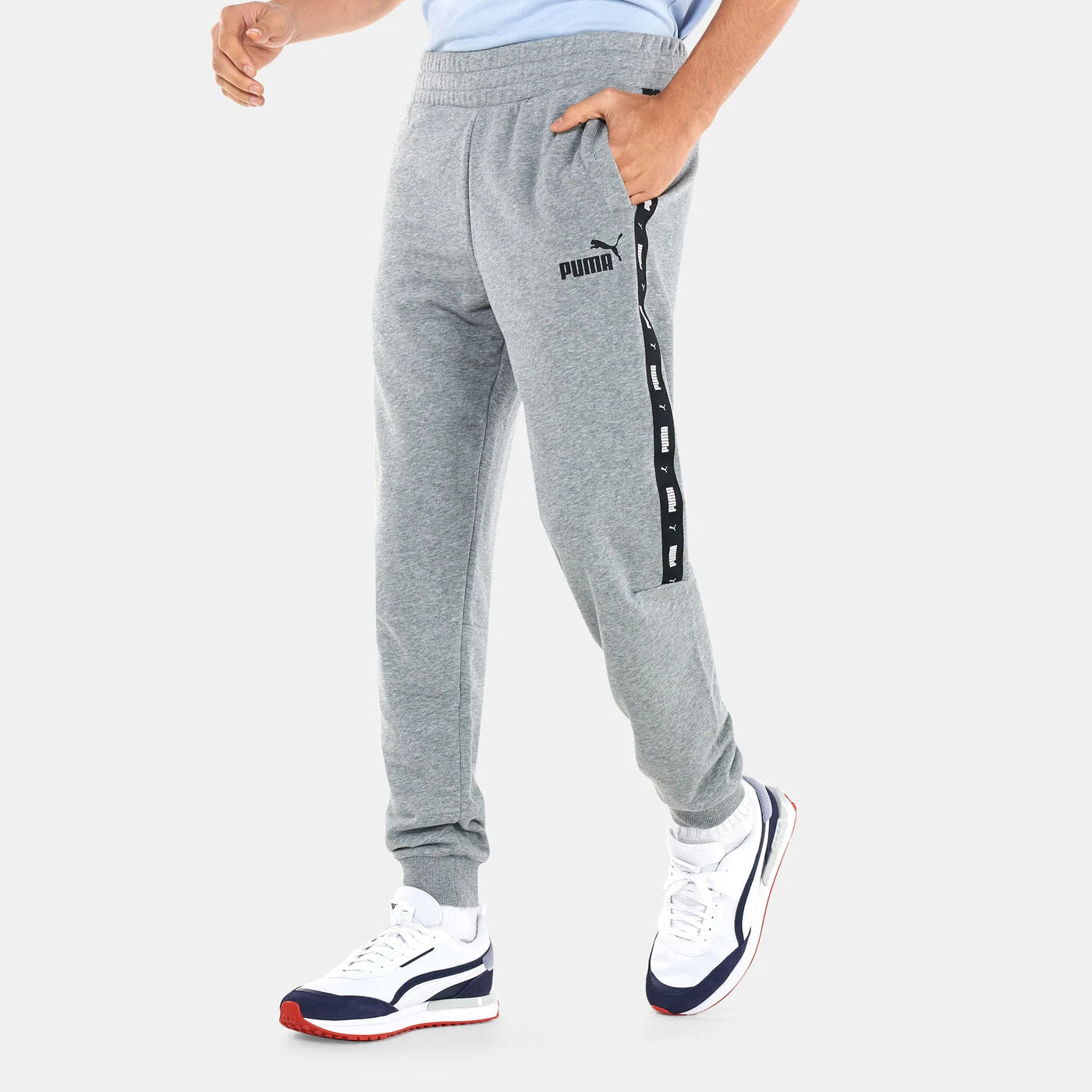 PUMA Men's Essentials+ Tape Sweatpants