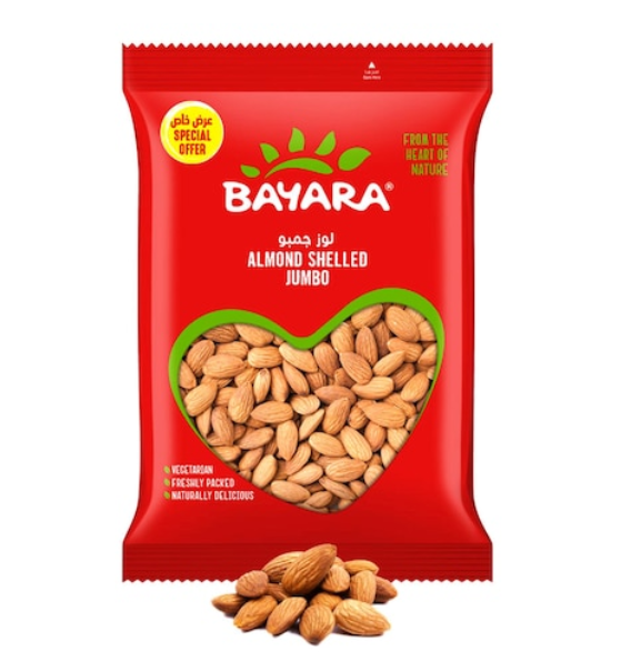 Bayara Shelled Almonds 400g
