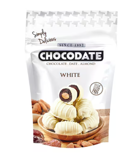 Chocodate White Chocolate Dates 100g