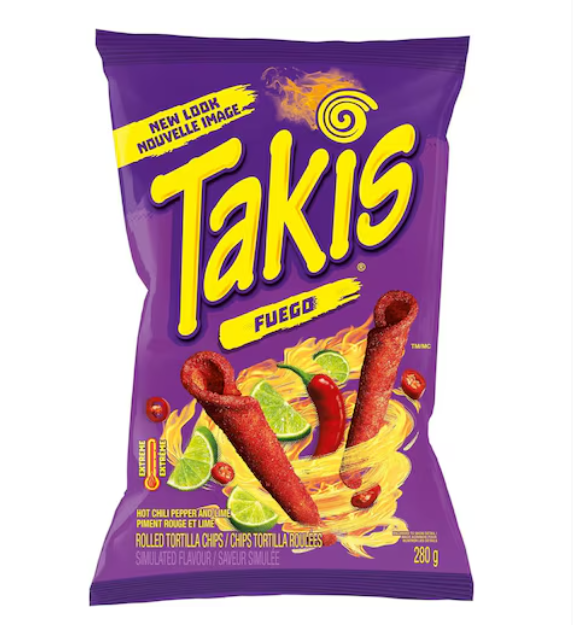 Takis Fuego Tortilla Chips 280g