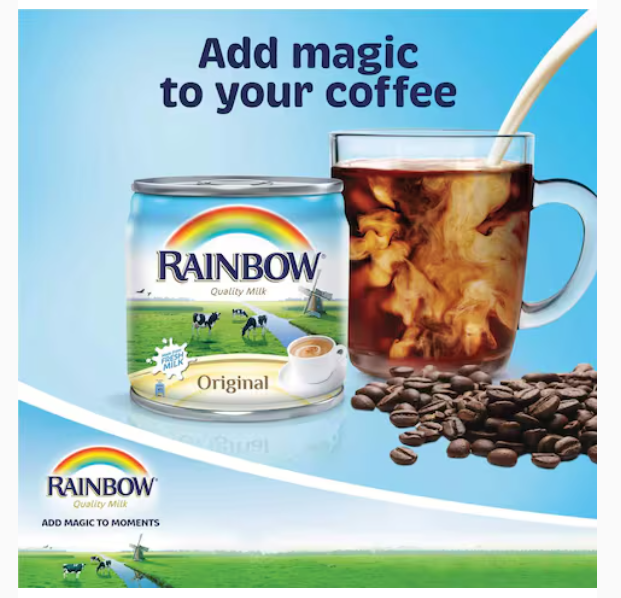 Rainbow Evaporated Milk Vitamin D 410g
