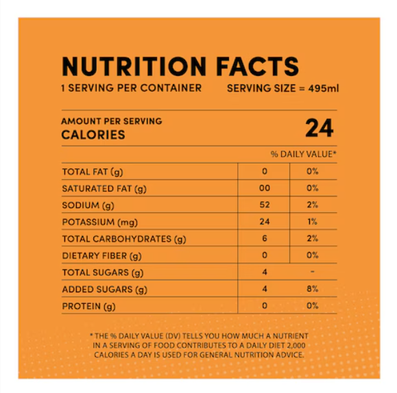 Gatorade Sports Drink Orange 495ml