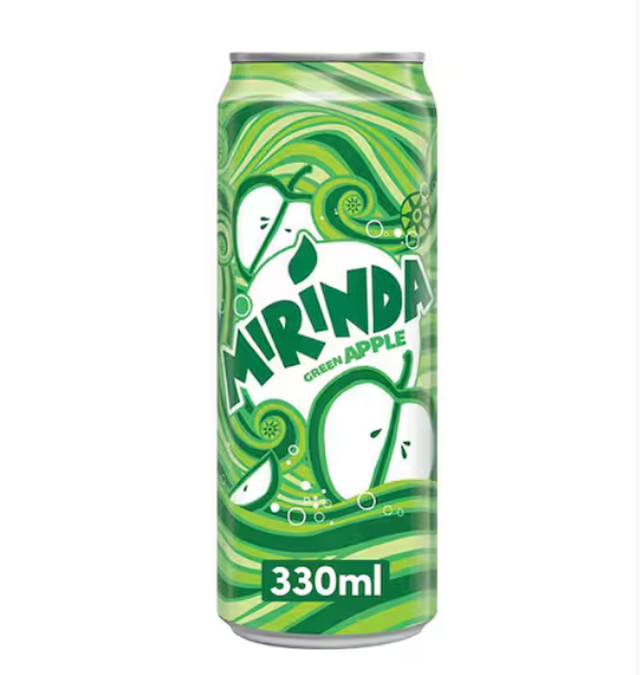 Mirinda Green Apple Soft Drink 330ml