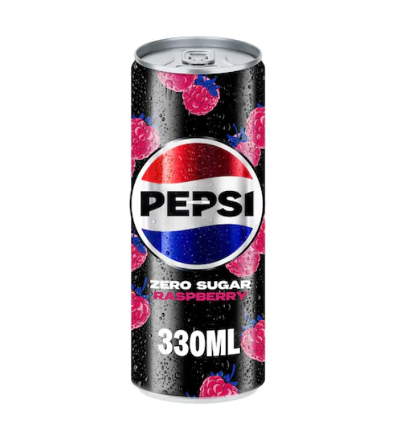 Pepsi Zero Raspberry Cola Beverage 330ml