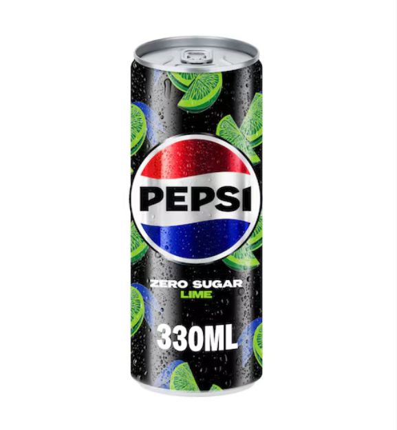 Pepsi Zero Lime Cola Beverage 330ml