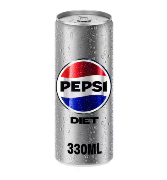 Pepsi Diet Cola Beverage 330ml