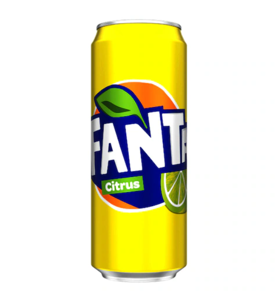 Fanta Citrus Carbonated Soft Drink 330ml