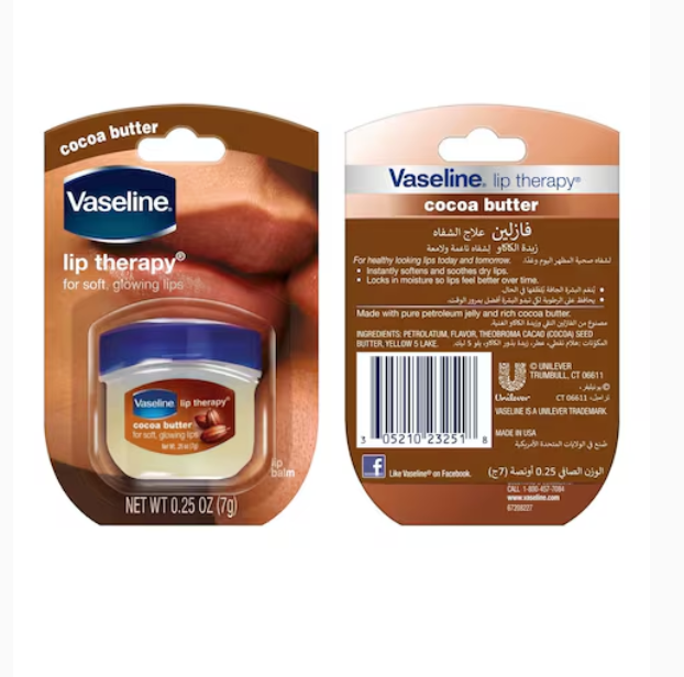 Vaseline Lip Therapy Cocoa Butter 7g