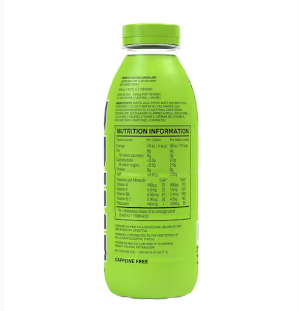 Prime Hydration Drink Lemon Lime 500ml