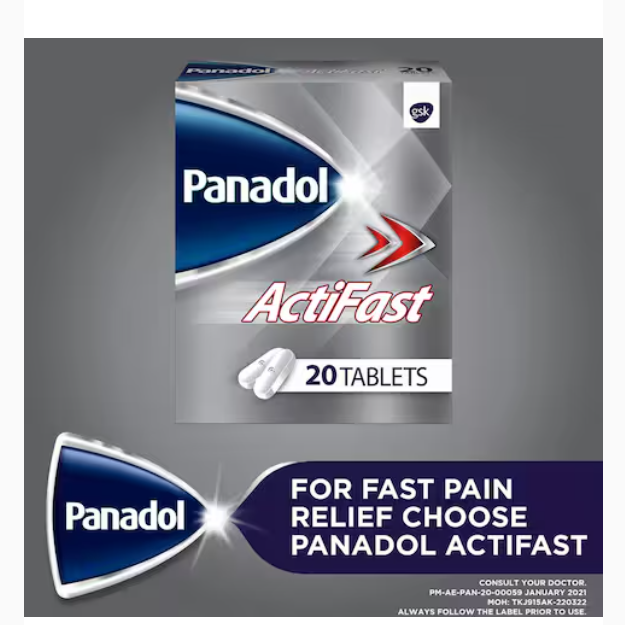 Panadol Actifast 20 Tablets