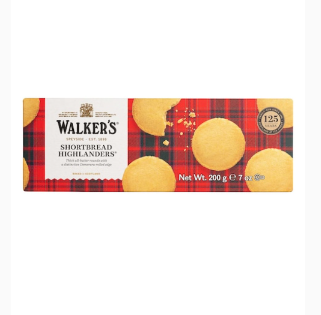 Walkers Pure Butter Shortbread Highlanders 200g