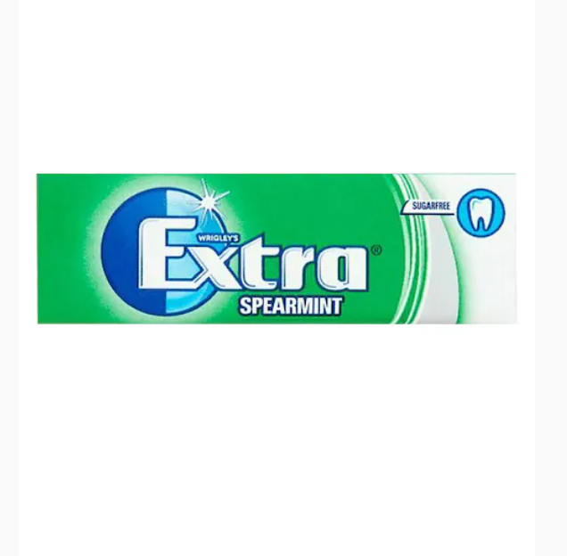 Wrigley's Extra Spearmint Sugar Free Gum 14g