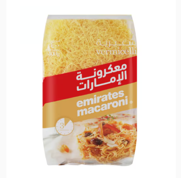 Emirates Macaroni Vermicelli Cut 400g