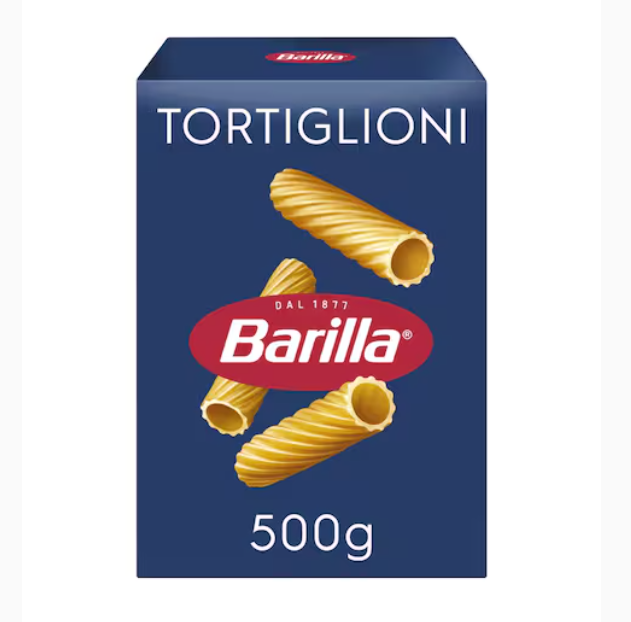 Barilla Tortiglioni Pasta 500g
