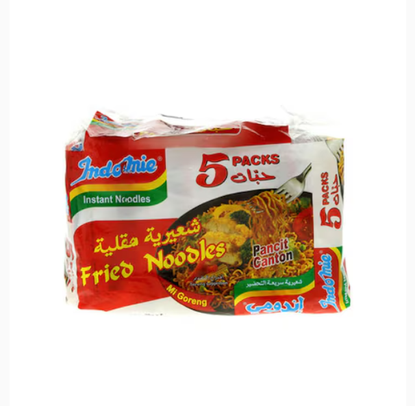 Indomie Pancit Canton Instant Fried Noodles 80g x5