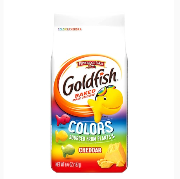 Pepperidge Farm Goldfish Baked Cheddar Crackers 187g