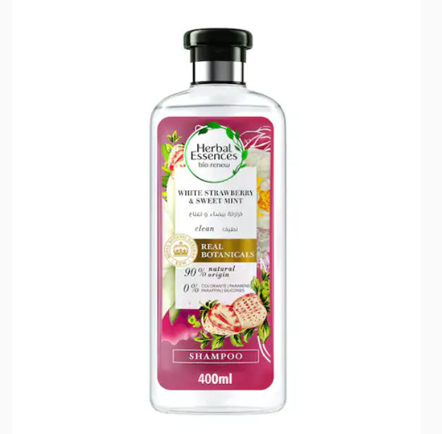 Herbal Essences Shampoo with White Strawberry & Sweet Mint 400ml