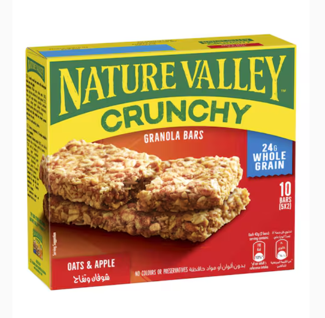 Nature Valley Apple Crisp Crunchy Granola Bars 42g x5